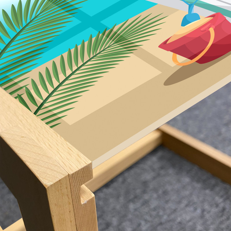 Jacan Sled Coffee Table, 90cm H x 62cm W x 40cm D