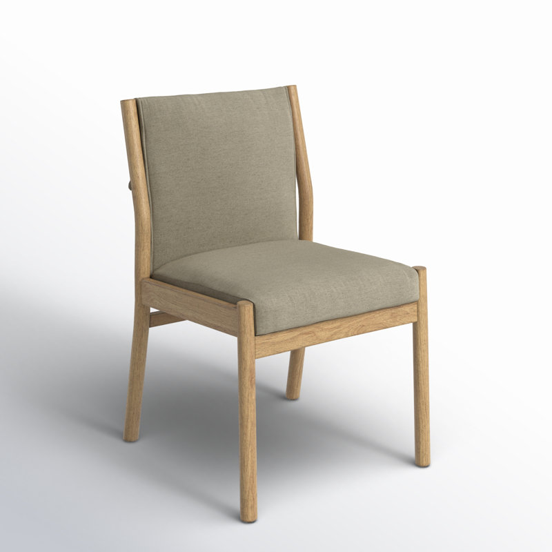 Hito Dining Chai, Gray, Burnished Parawood