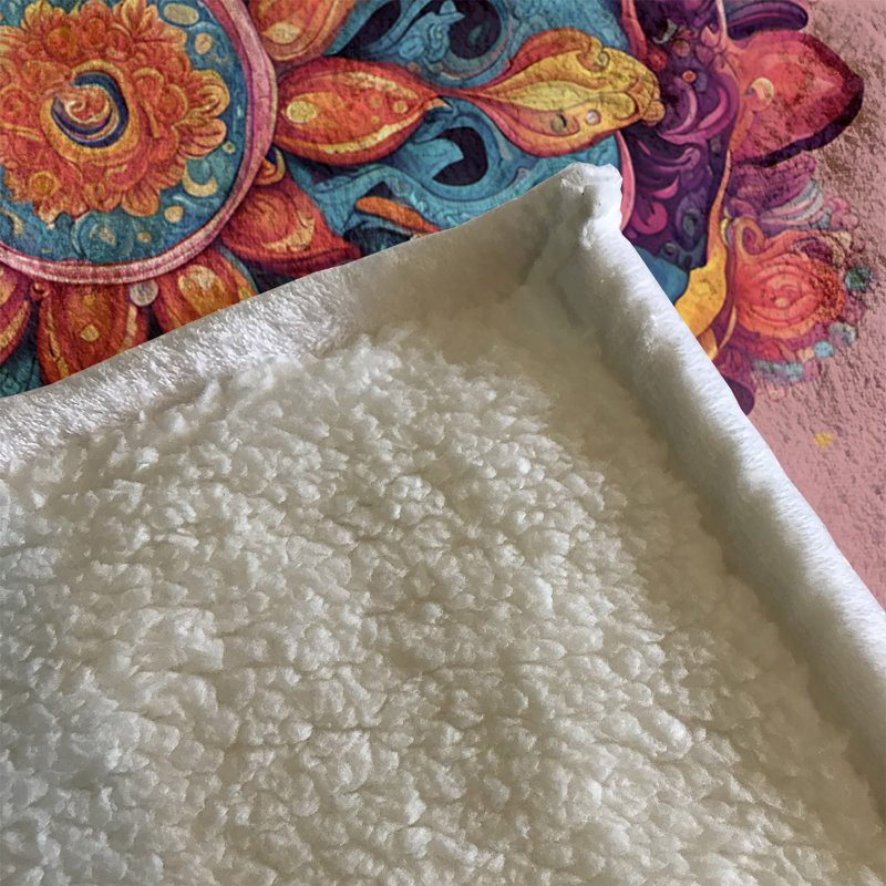Throw Blanket, 51" W x 60" L