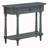 Narrow Console Table with Curved Corner-326888007