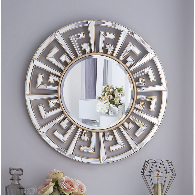 Covey Metal Flat Wall Mirror