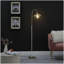 Lampe sur pied en métal 64 po