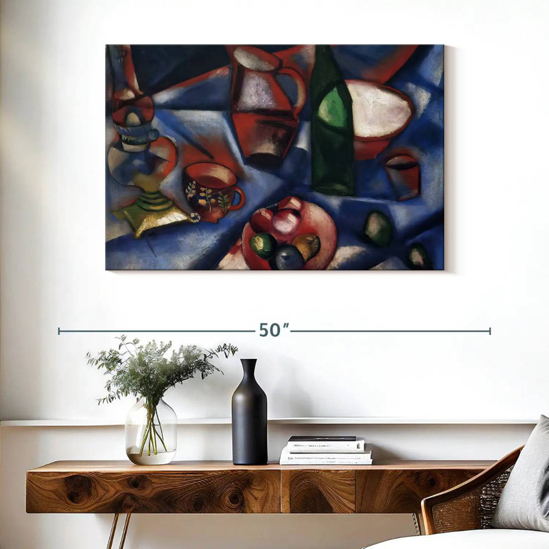 Avery Still Life 1912, H 26 po x l 39 po