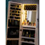 Armoire à bijoux avec miroir Dharmendr-610338168