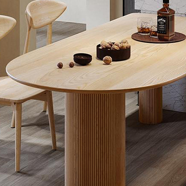 Hokku Designs Vutjo Solid Wood Dining Table - Wayfair Canada