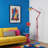 Elian Modern Memphis Adjustable Task Floor Lamp