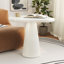 Table d'appoint en forme de nuage blanc crème