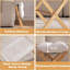Tabouret de canapé rembourré en coton épais et amovible