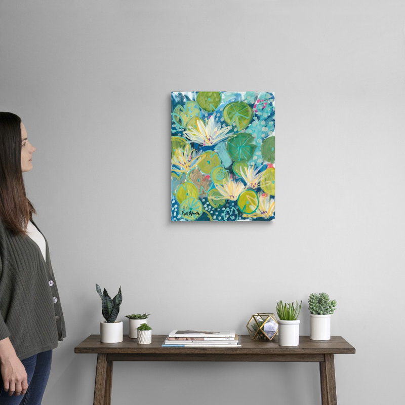 Reproduction d’art sur toile, "approfondissement approfondissement" par Kait Roberts, Toile tendue