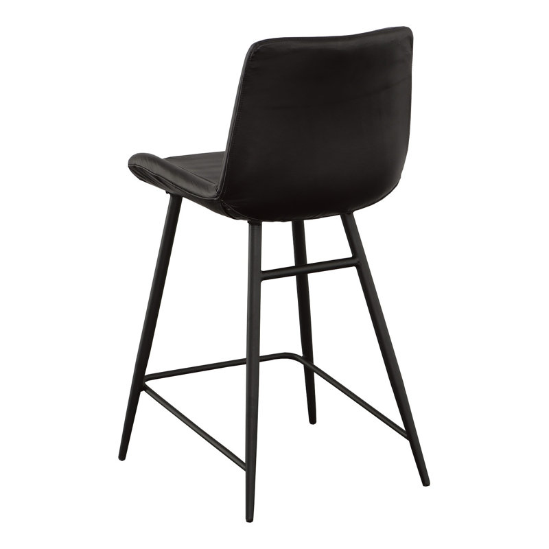 Nadia Stool, Black, Bar Stool (30.5" Seat Height)