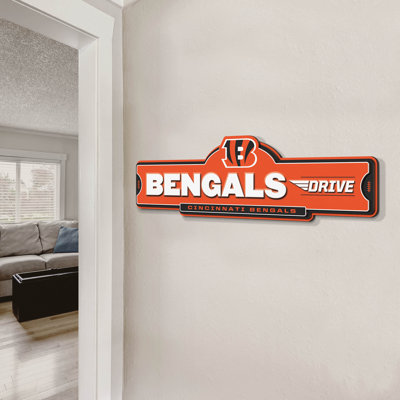 NFL Cincinnati Bengals Street Sign