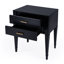 Kai Black 2 Drawer Nightstand-233068878