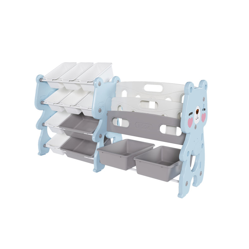 Rangement pour jouets pour enfants, Bleu