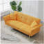 Canapé convertible en molleton de 70 pouces, futon convertible avec accoudoirs et dossier réglables, canapé moderne pour le salon et la chambre à coucher.