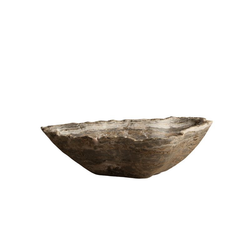 Handmade Stone Decorative Bowl