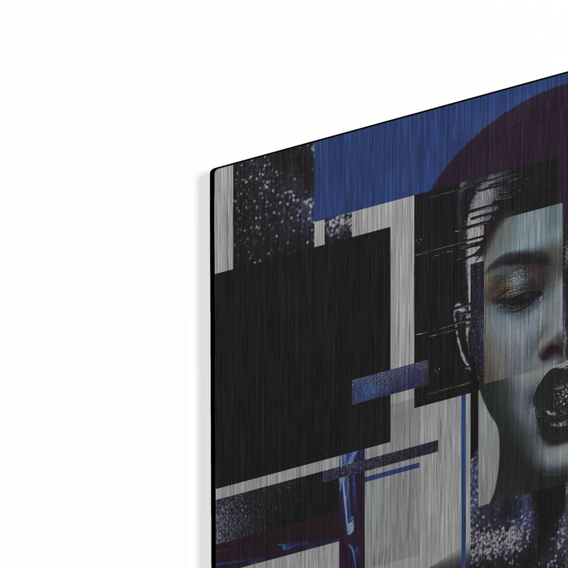 Red Barrel Studio «Deconstructed Beauty» par Epic Portfolio, art mural en métal, H 12 po x l 16 po