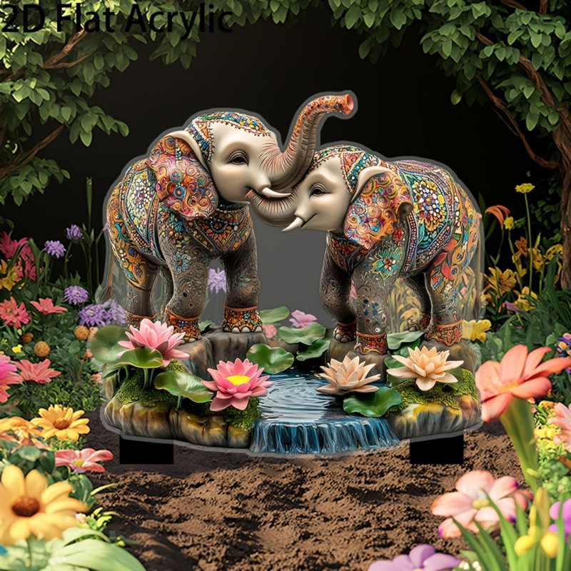Décoration d'extérieur en pot, B