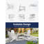 Chaise de plage pliante
