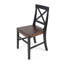 Ensemble de 2 chaises de salle à manger en bois d'acacia Roshan Farmhouse-215754269