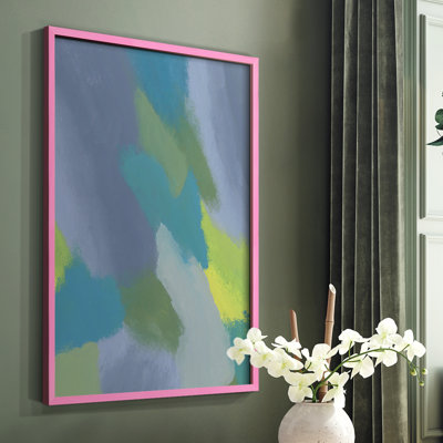 "Lost in Memories IV", reproduction encadrée - bois massif