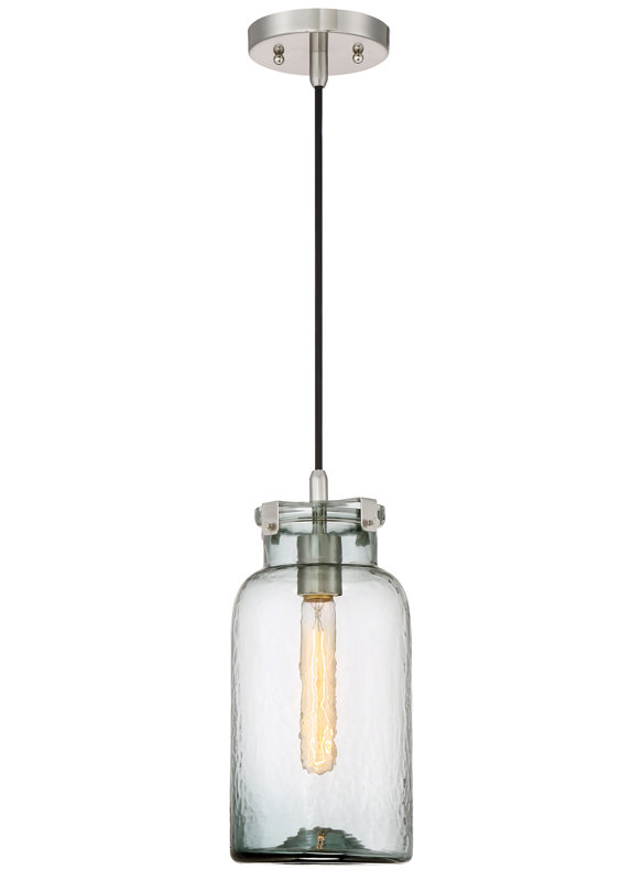 Luminaire suspendu en pot 1 lumière Anscombe