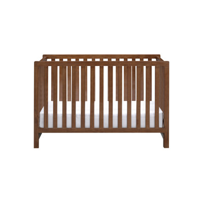 Reign 4-In-1 Convertible Island Crib In Walnut