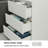 White 3-Drawer Nightstand – Small-Space Bedside Table, Anti-Tip Kit-595376959