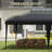 10' X 20' Pop Up Canopy Tent, Upgraded Heavy Duty Tents For Parties, Outdoor Instant Gazebo Sun Shade Shelter With Carry Bag, For Catering, Events, Wedding, Backyard BBQ-122524314