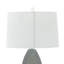 Lampe de table argent 28,75 "Andreco