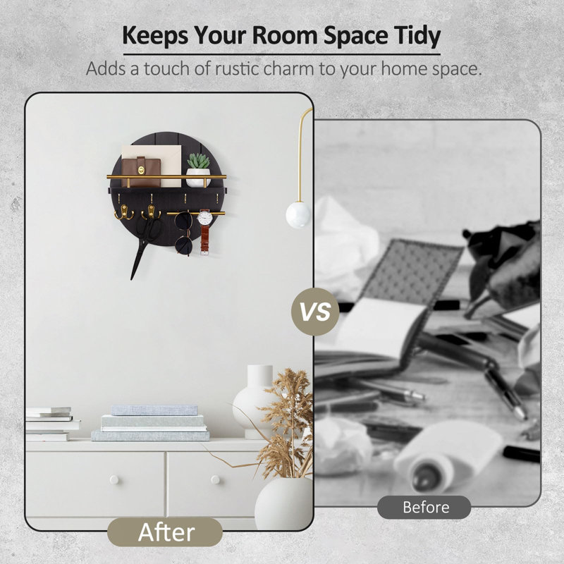 Wall Organizer, Black
