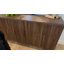 Mid-century Modern Fluted Buffet Cabinet, 55" Storage Sideboard With Doors - Walnut Brown
