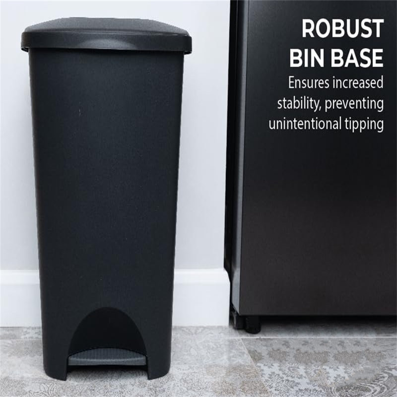 Roselli Plastic Step On Kitchen Trash Can - 50L