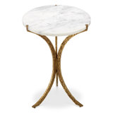 Emmeline Marble End Table