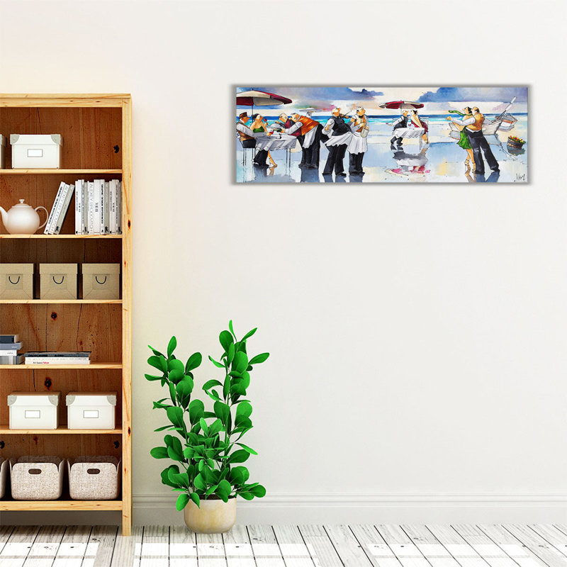 «After the rain», reproduction d'art sur toile, H 10 po x l 30 po