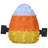 24" Pre-Lit Halloween Candy Corn Frankenstein