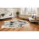 Chesney 6' X 7' Black And White Cowhide Area Rug