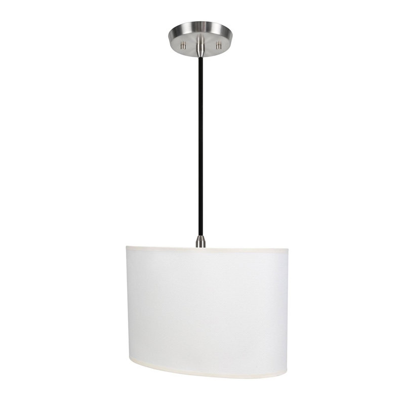Bengal 1 - Light Satin Nickel Single Pendant