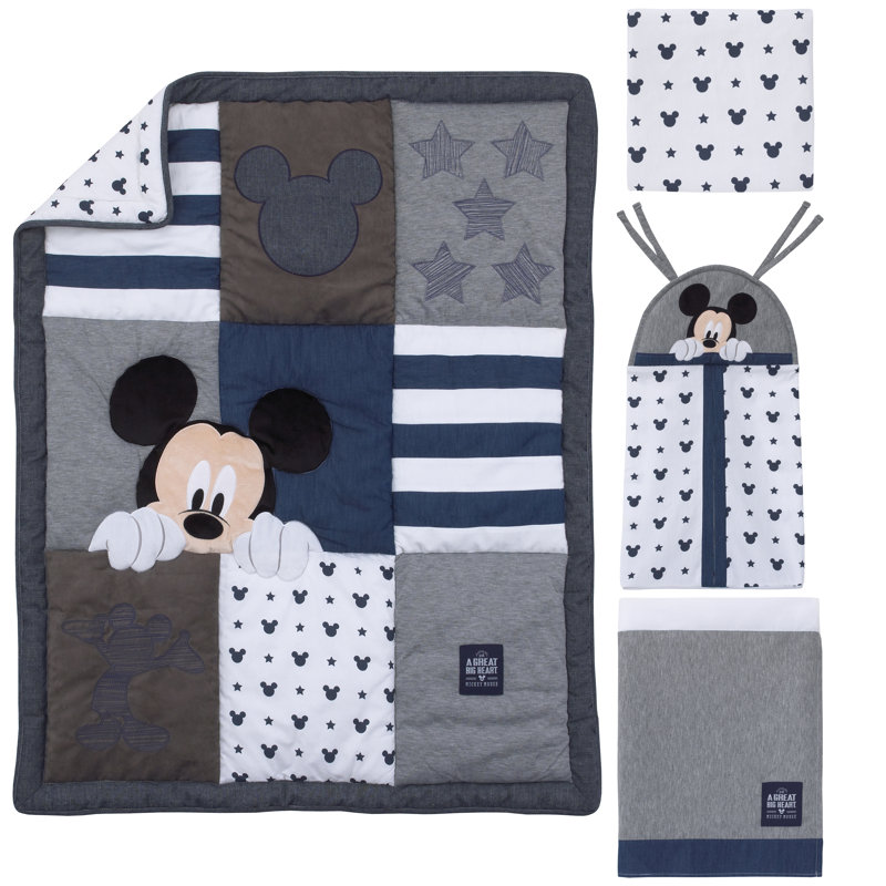 Disney 4 - Piece Crib Bedding Set