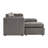 Winfree 6 - Piece 146.5" Upholstered Modular Sectional Sofa with 2 Ottoman-1542540896