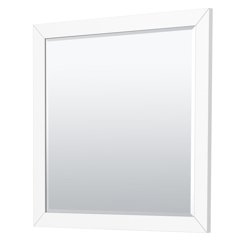Icon 42" Freestanding Single Bathroom Vanity with Cultured Marble Top, White, Matte Black
