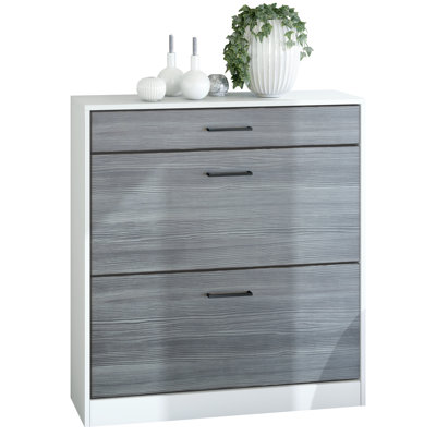 Swerve 16 Pair Flip Down Shoe Storage