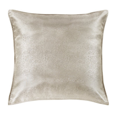 Marilyn Modern Bubble Metallic Jacquard Modern Contemporary 27x27 inch Euro Sham