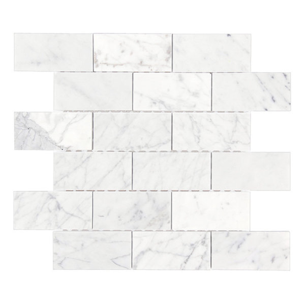 1" x 1" Marble Mosaic Tile