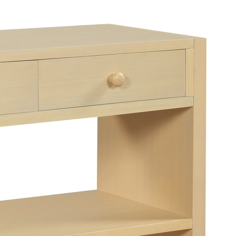 55" Wide 3 - Drawer Credenza Office Storage Cabinet, Natural
