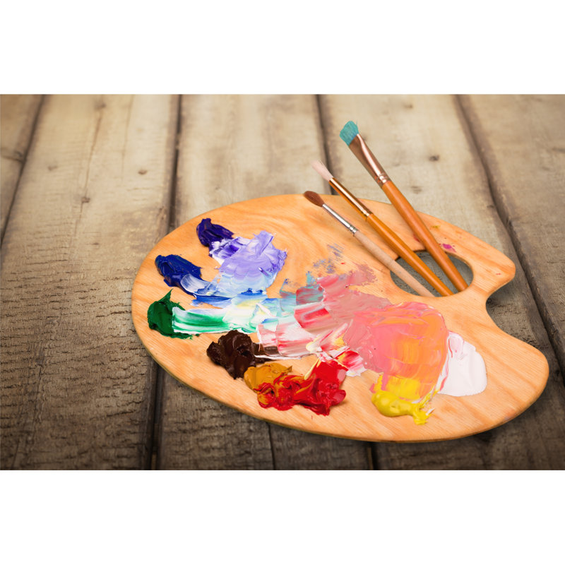 Paint Equipment by Artisteer - Wrapped Canvas Print, 30cm H x 46cm W x 3.8cm D