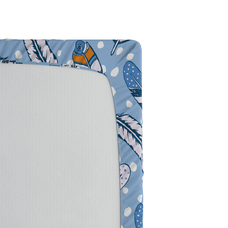 Microfiber Polka Dots Fitted Sheet, Full Fitted Sheet