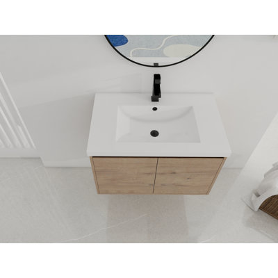 Meuble-lavabo simple avec plateau Calep 30