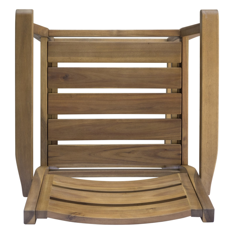 Tabouret de bar 30 po Farjand, Teck, 2