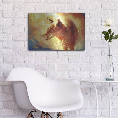 "Fire Fox" par JoJoes, art sur métal