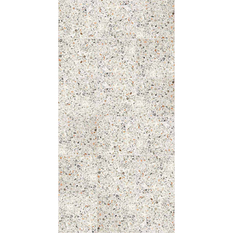 Terrazito Easy to Clean Vinyl Mat, Rectangle 6' x 9'